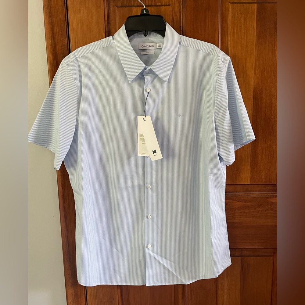 Short Sleeve Calvin Klein Button Down